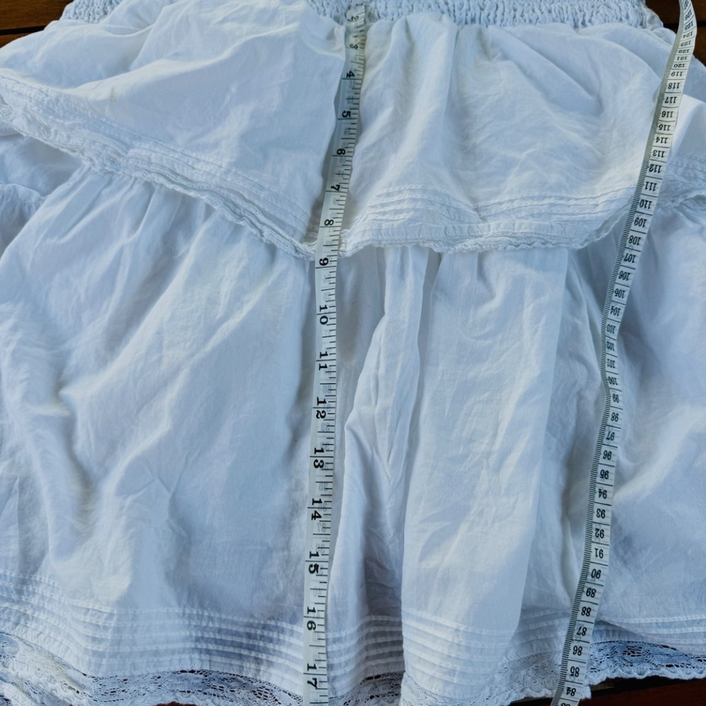 LoveShackFancy White Mini Dress - Picture 3 of 4